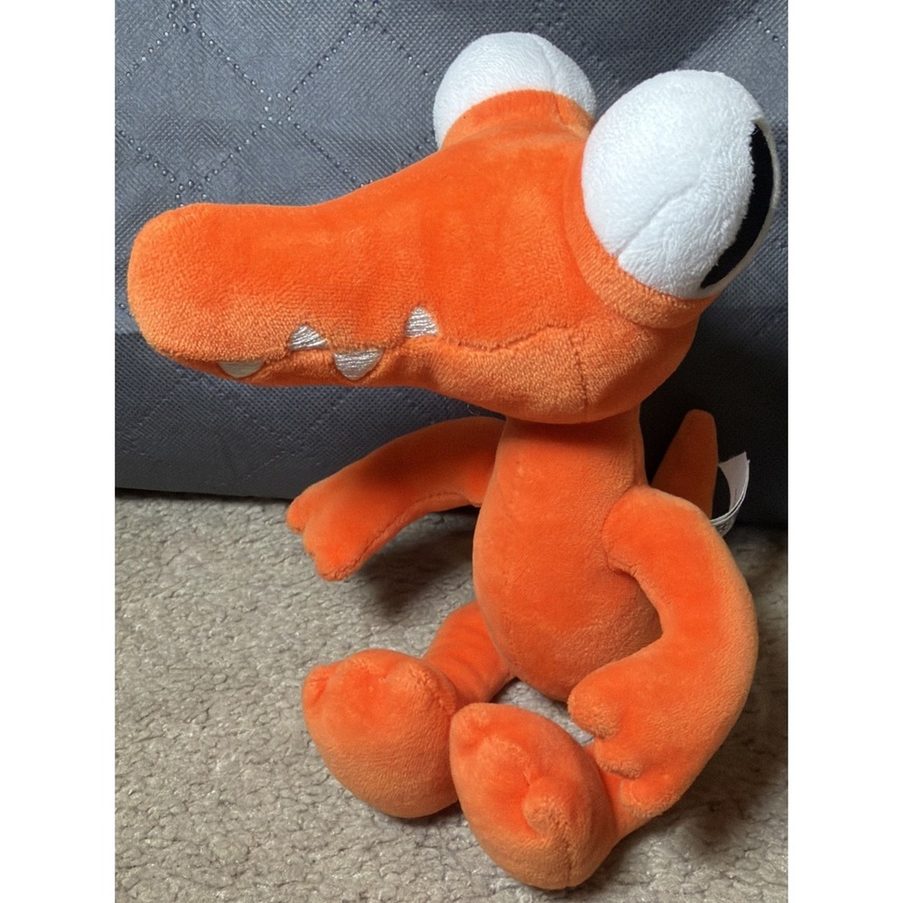 Rainbow Friends 8" Plush Toy Series 2 Orange & Cyan Roblox Roy & Charcle LLC - Picture 2 of 16
